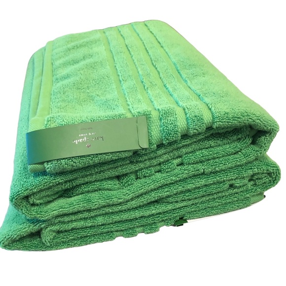 Kate spade green towels shop